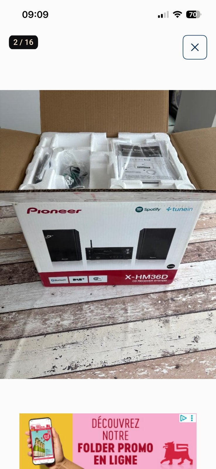 Hifi-pionier gloednieuw, Ophalen of Verzenden, Nieuw, Pioneer