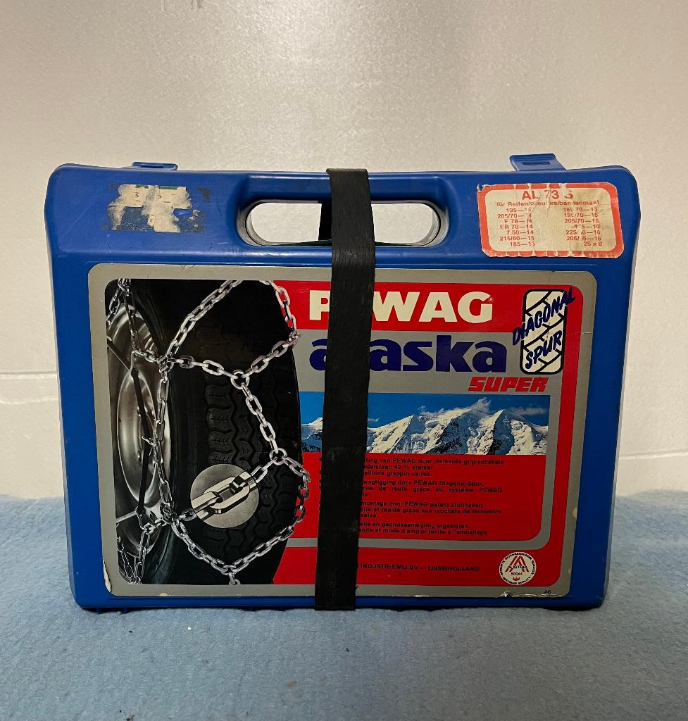 Sneeuwketting auto, Ophalen, Gebruikt
