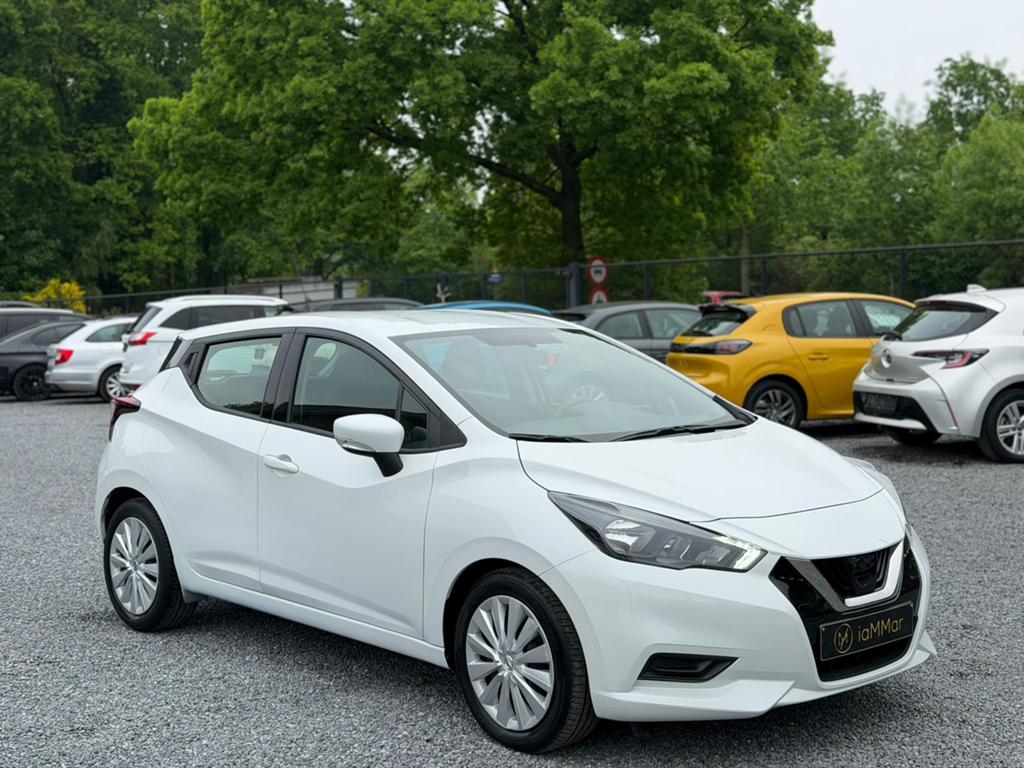 NISSAN MICRA - 1.0 BENZINE, Auto's, Stof, Wit, Parkeersensor, Onderhoudsboekje