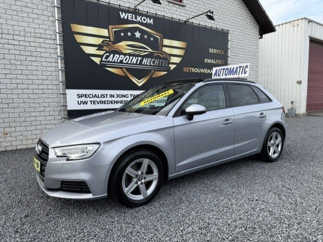 Audi A3 Sportback 1.6 tdi AUTOMAAT / S-TRONIC pano open dak, Argent ou Gris, Achat, Entreprise, Entretenue par le concessionnaire