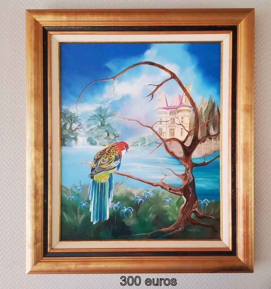 Peinture perroquet, Enlèvement