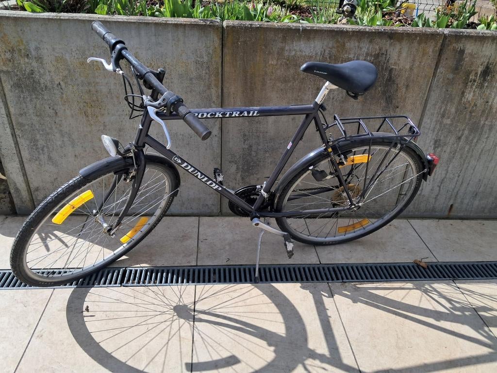 Dunlop fiets heren., Ophalen