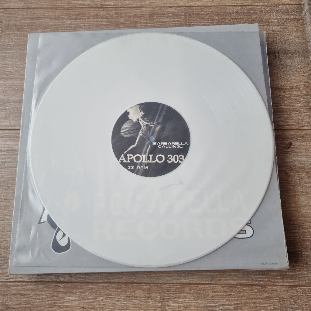 12" Apollo 303 – Barbarella Calling... (white vinyl), CD & DVD, Vinyles Singles, Enlèvement ou Envoi, Utilisé, 12 pouces, Dance et House