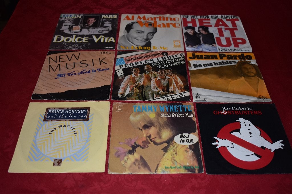 45t's voor verzameling, jukeboxbezitter of D.J.'s, enz., 7 inch, Ophalen of Verzenden, Zo goed als nieuw, Poprock