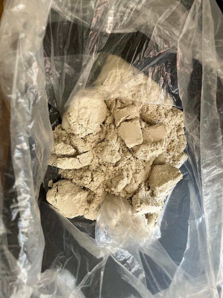 Kinetisch zand, Ophalen, Gebruikt, Bouwen