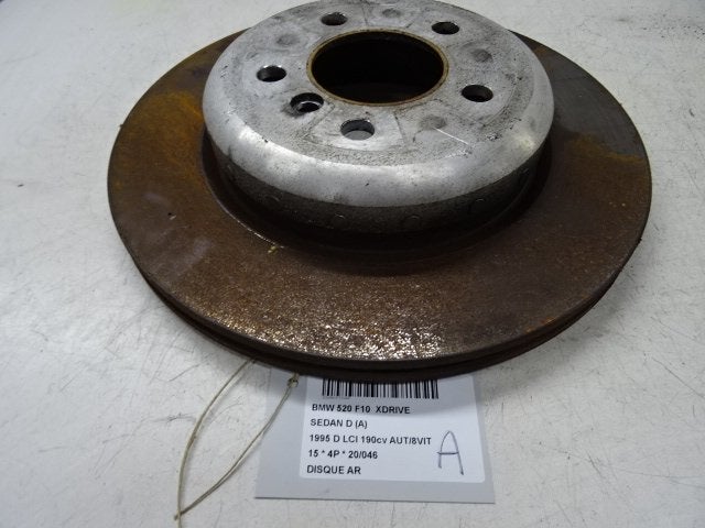 FREIN DISQUE ARRIÈRE BMW 5 serie (F10) (01-2009/10-2016), Utilisé, BMW