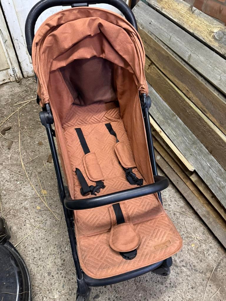 Little Dutch Buggy Comfort Rust, Enfants & Bébés, Buggys, Utilisé, Autres marques, Dossier réglable, Ombrelle, Enlèvement ou Envoi