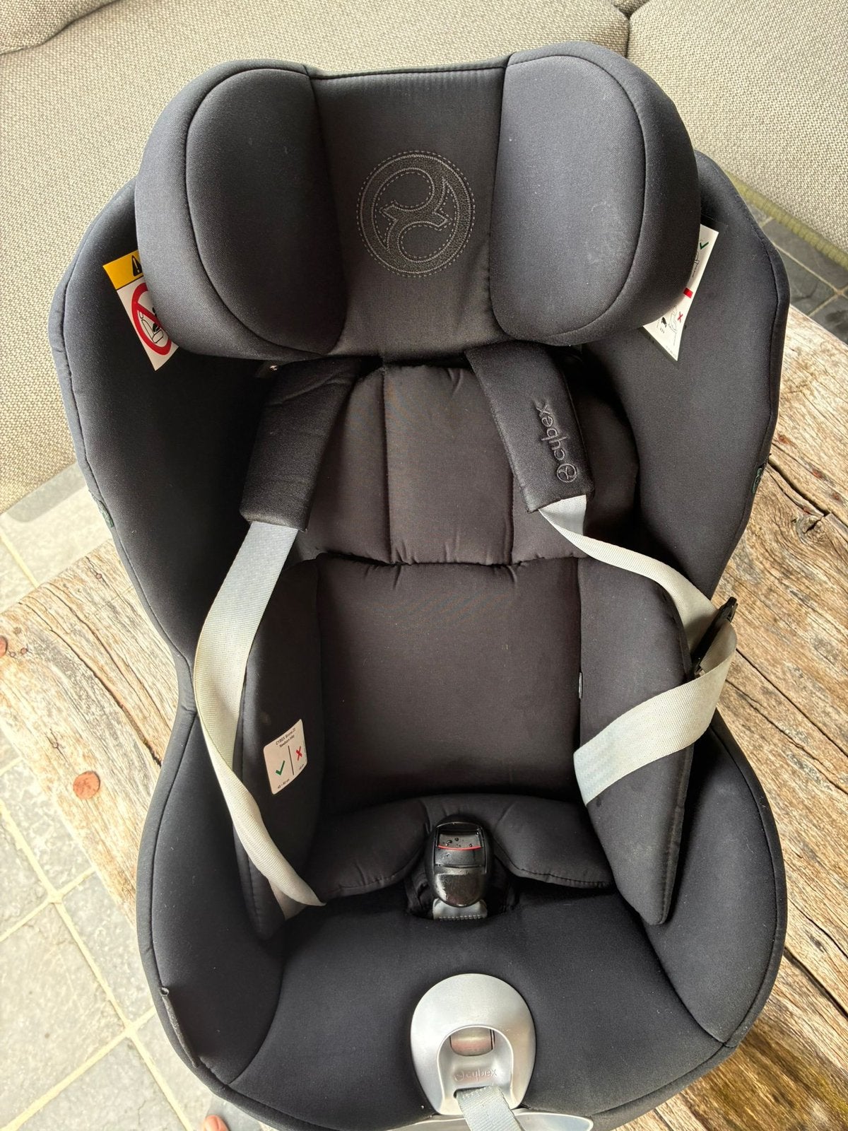 Driedelige set cybex isofix maxicosi en vervolgstoel, Kinderen en Baby's, Ophalen, Gebruikt, Isofix