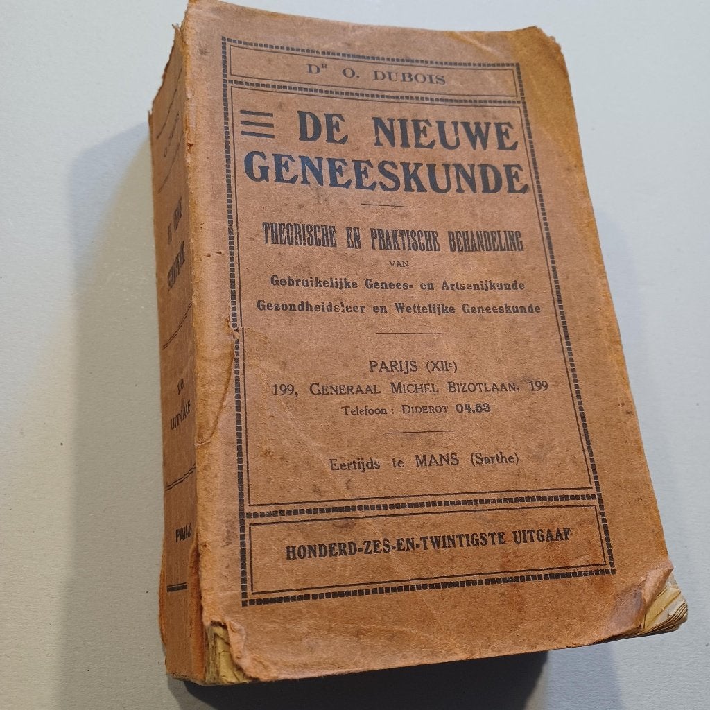 antiek boek geneeskunde, Antiek en Kunst, Ophalen