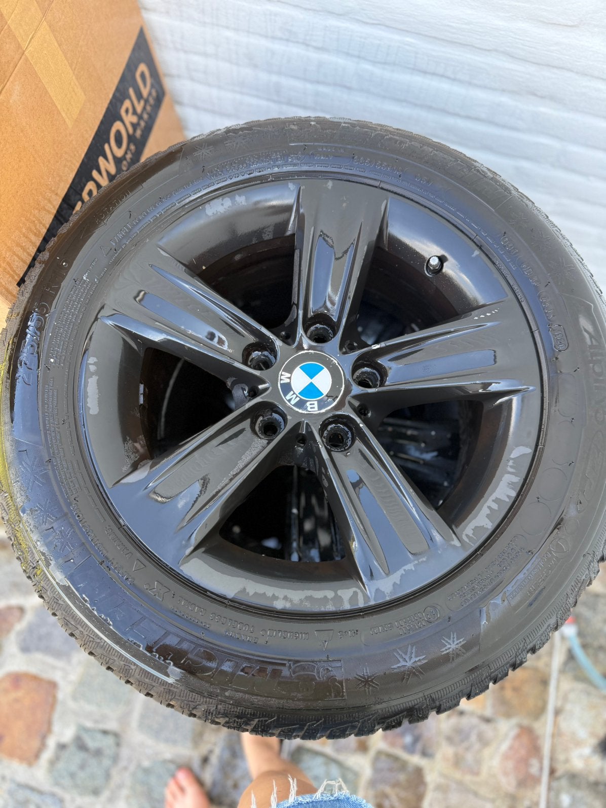 Originele BMW velgen 16 inch (3-reeks), Ophalen, 16 inch, Band(en)