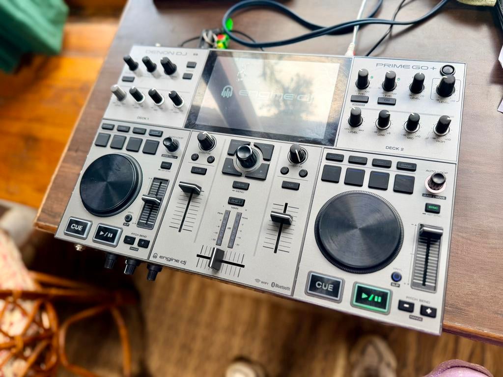 Denon prime go plus dj controller + factuur, Ophalen, Zo goed als nieuw, Denon