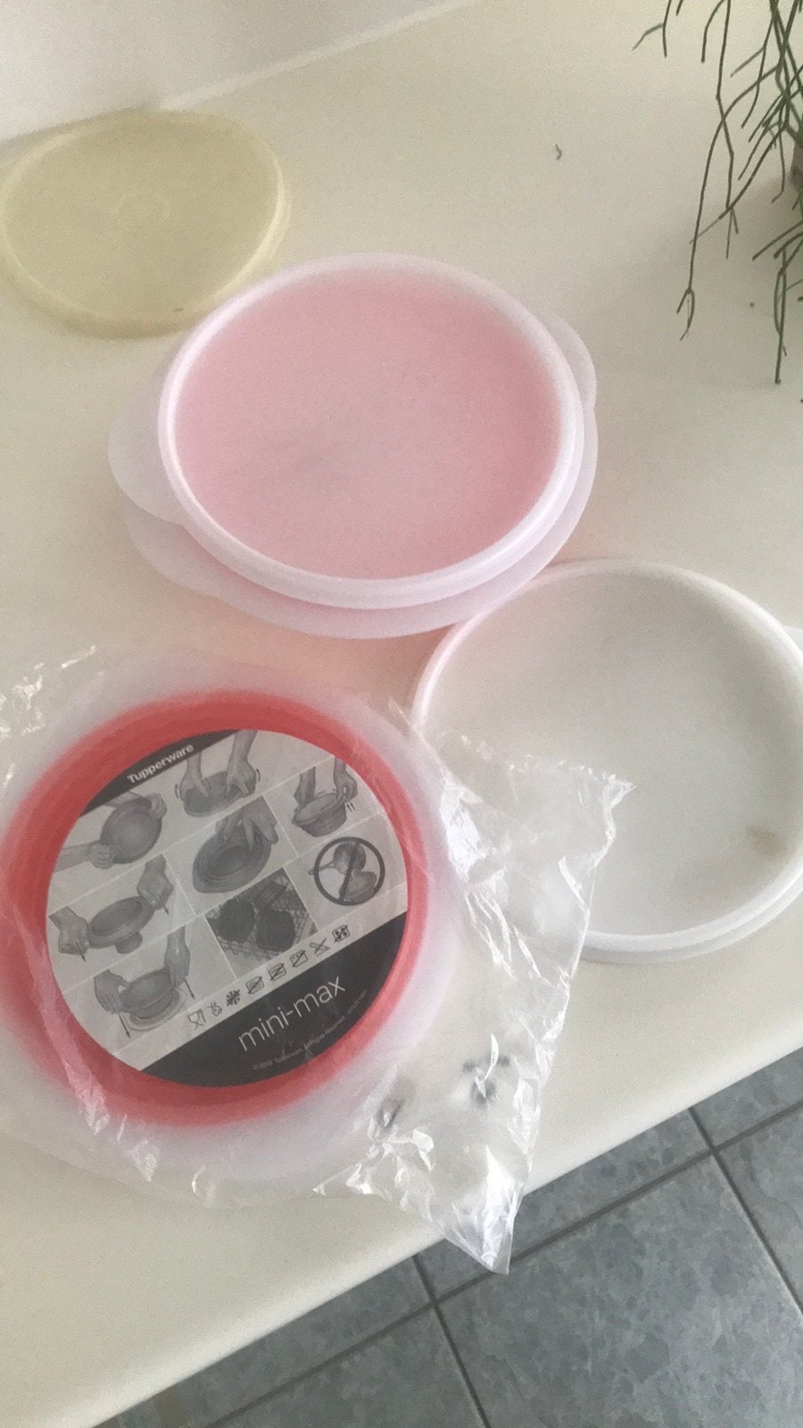 Tupperware mini-max 950ml, Ophalen of Verzenden, Zo goed als nieuw