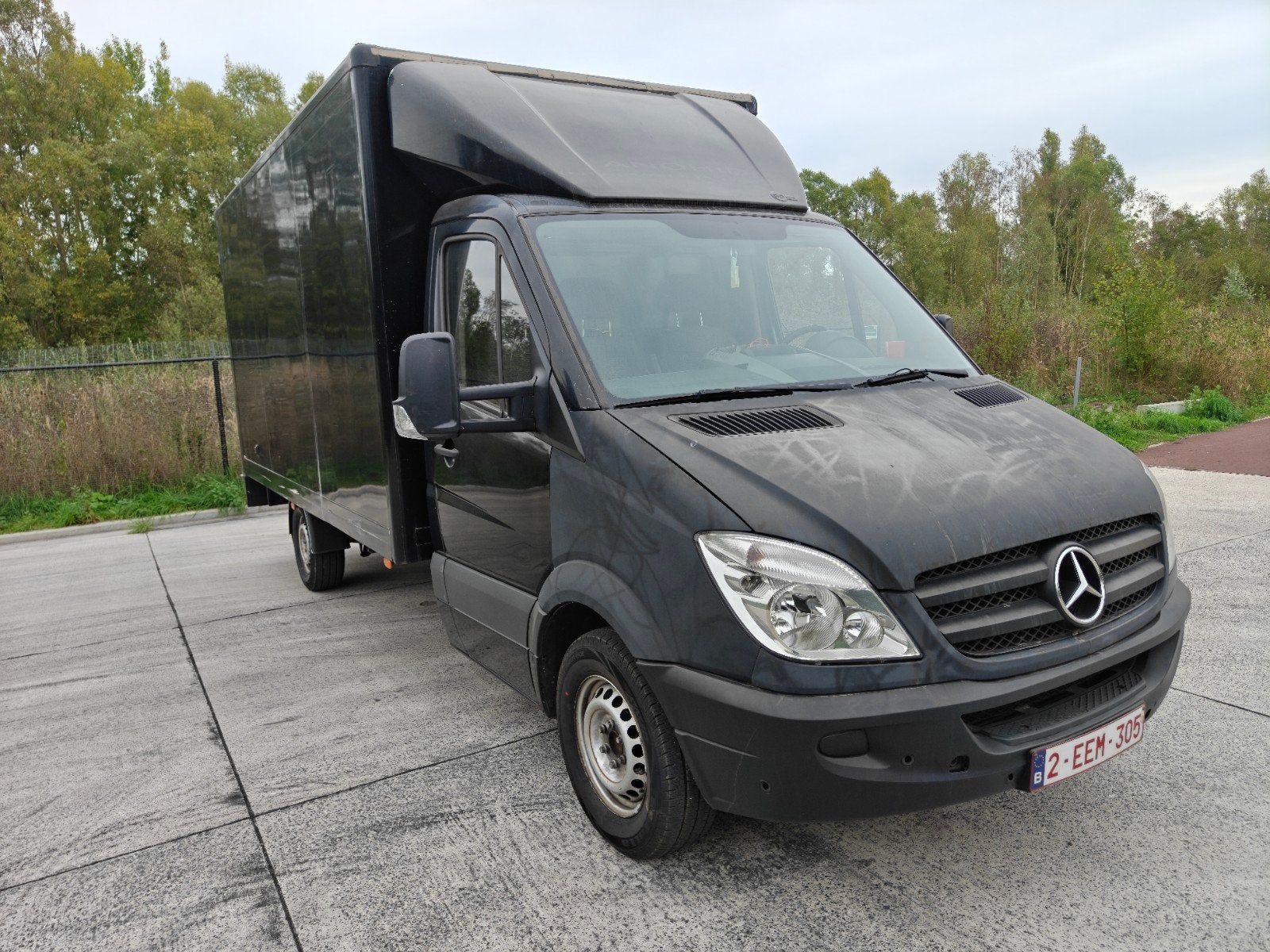 Mercedes Sprinter 513 Meubelbak Euro 5b met Airco Gekeurd, Auto's, Stof, Zwart, Overige kleuren, Particulier