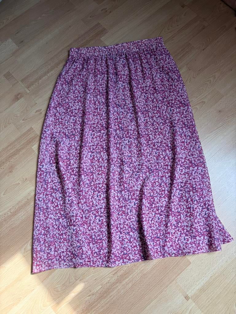 Rok Terre Bleue, maat 49., Maat 38/40 (M), Verzenden, Roze, Gedragen