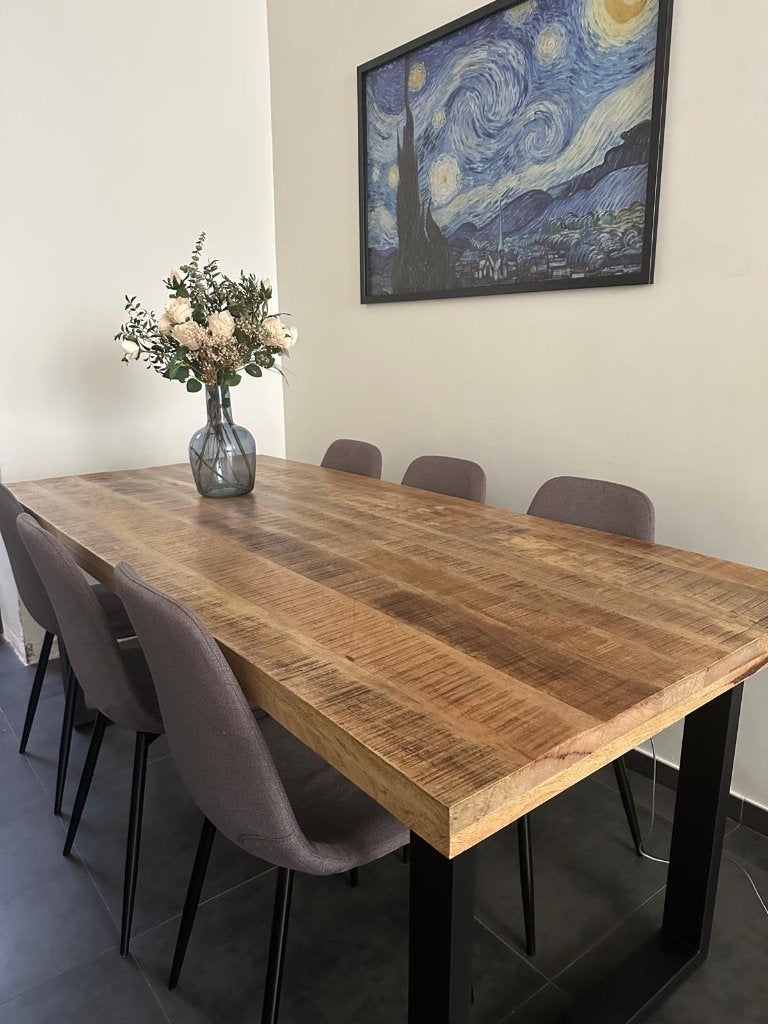 Eetkamerstoelen, Huis en Inrichting, Stoelen, Ophalen, Gebruikt, Metaal, Vijf, Zes of meer stoelen