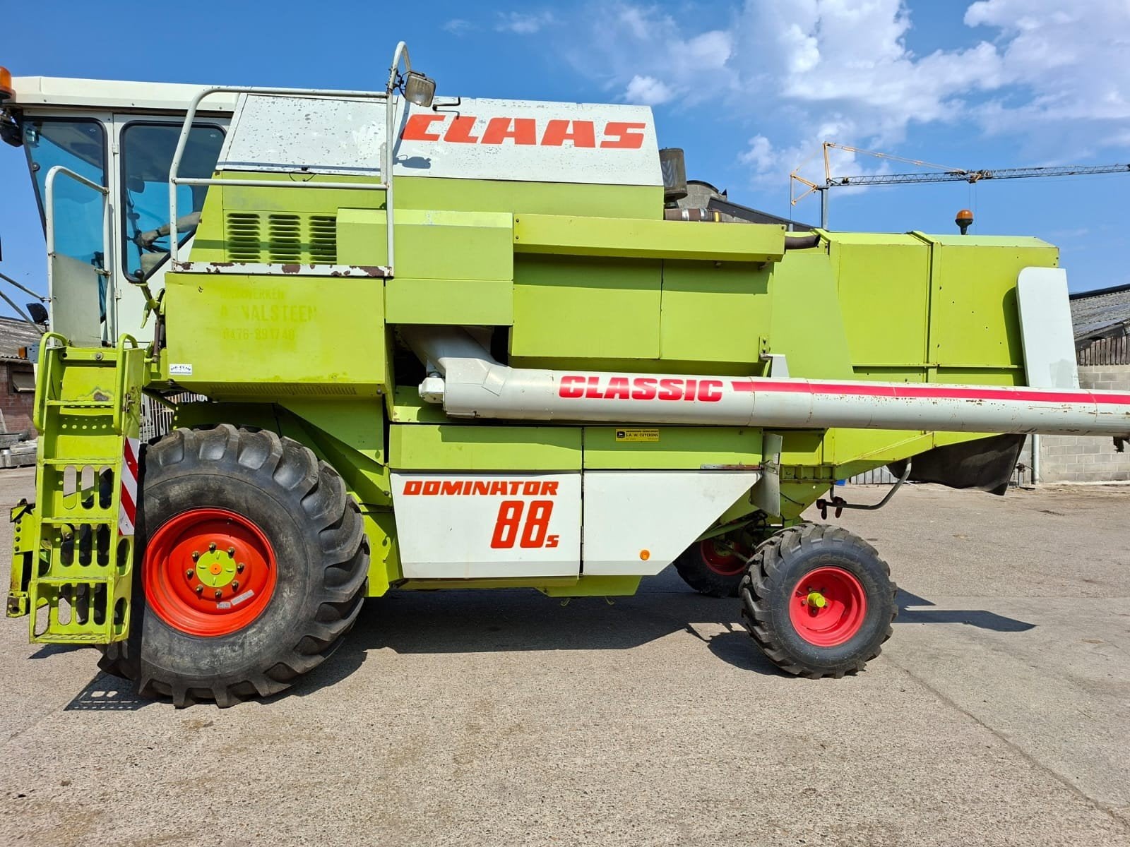 Claas 88S maaidorser, Zakelijke goederen, Landbouw | Werktuigen, Ophalen