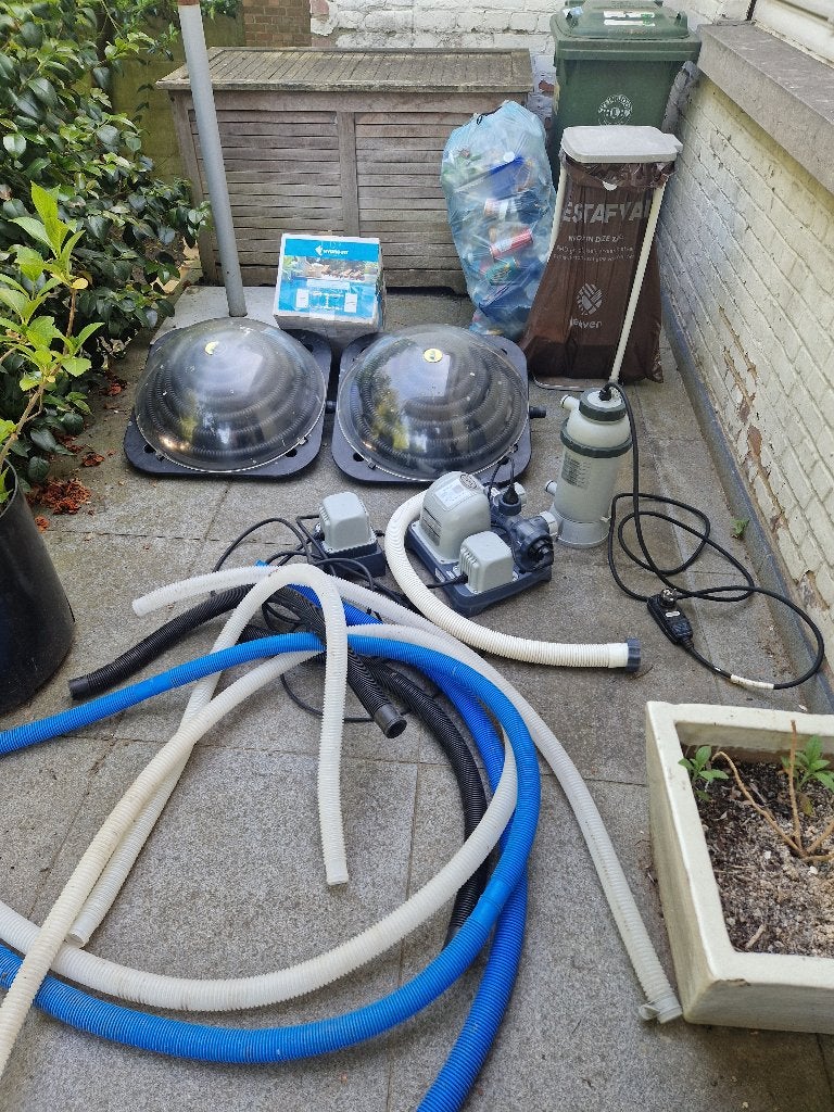 intex krystal clear zoutwater systeem en atributen., Ophalen, Gebruikt, Overige typen
