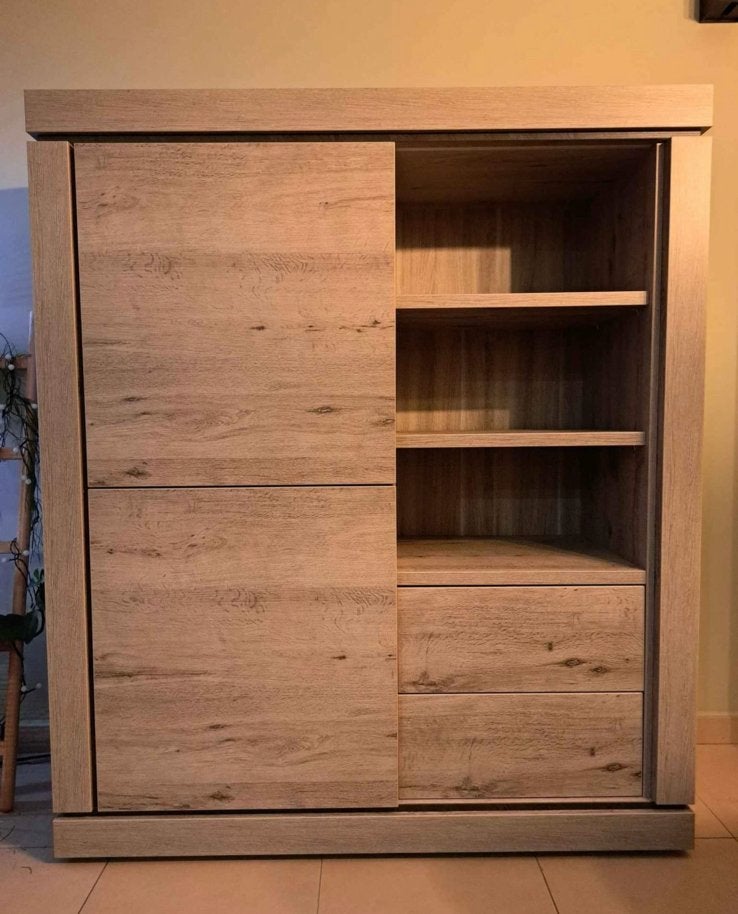 Eetkamerset Meubelset Vitrinekast tv-meubel tafel, Enlèvement, Utilisé