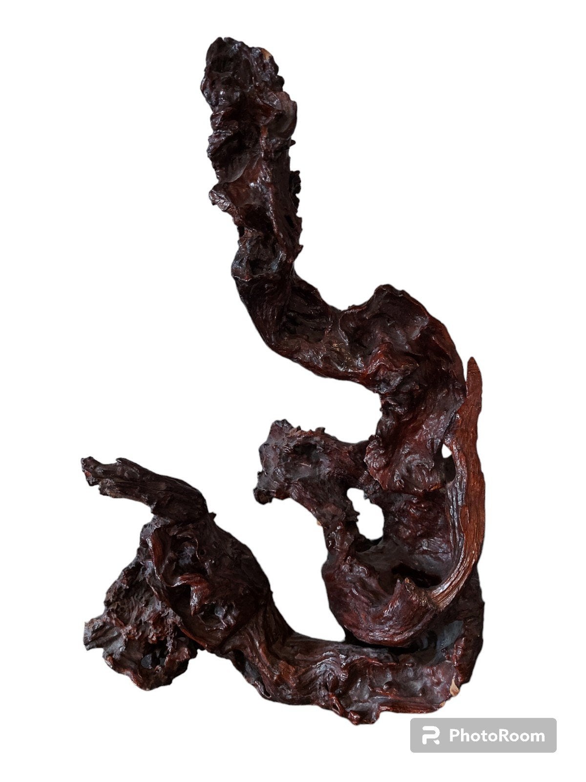 Afrikaans houten decoratief kunstwerk, Antiek en Kunst, Ophalen of Verzenden, Beeld