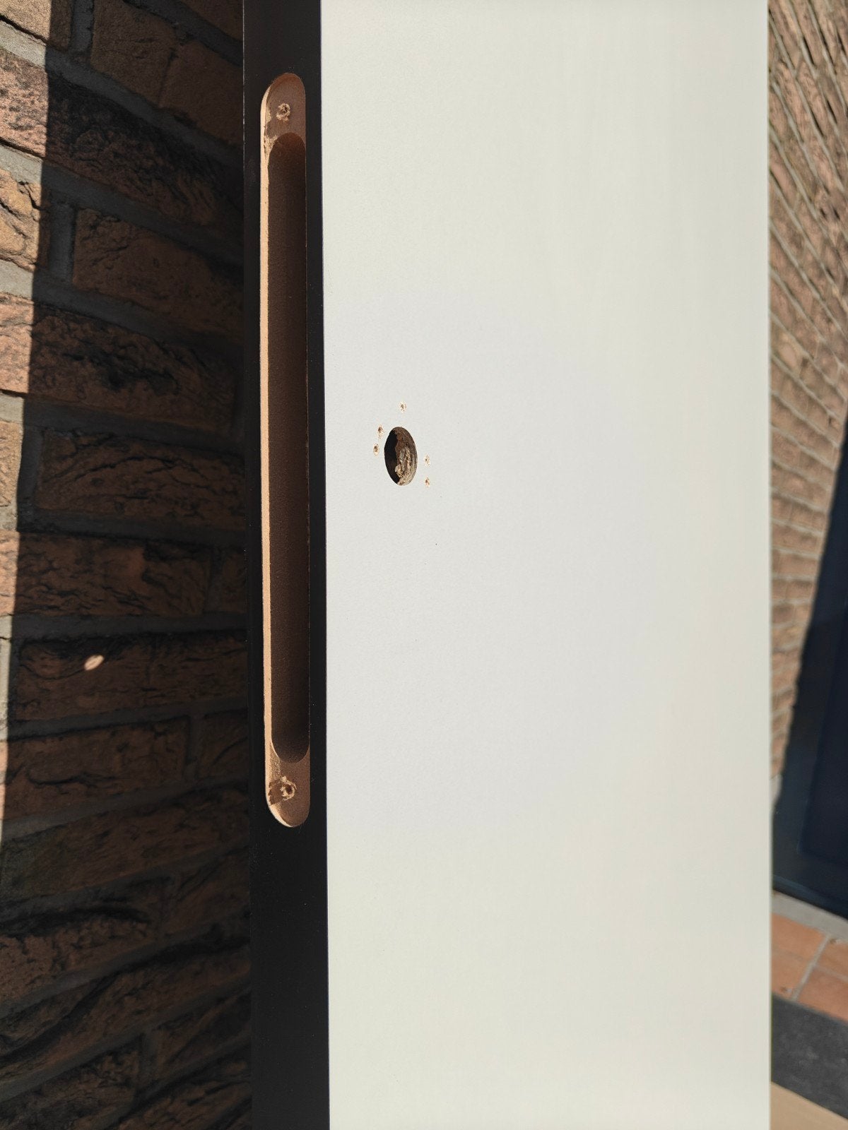 Porte Blanche Neuve, Bricolage & Construction, 75 à 150 cm, Comme neuf, Enlèvement, Autres types