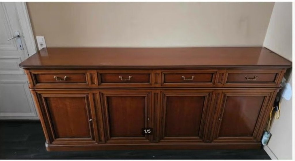 Dressoir largeur 345 profondeur 53 hauteur 103cm, 200 cm ou plus, Utilisé, Classique, Autres matériaux
