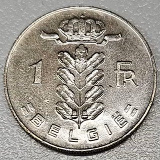 Belgique : 1 Frank 1974 NL UNC Morin 639 Ref 16933, Enlèvement ou Envoi, Métal, Monnaie en vrac