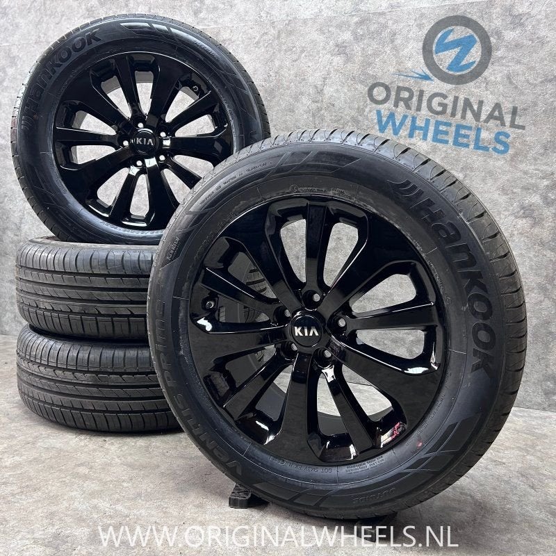18 inch originele velgen + zomerbanden Kia Sorento, Auto-onderdelen, 18 inch, Gebruikt, -, -