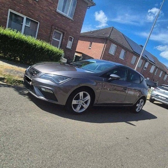 seat leon fr 5f, Autos, Seat, Argent ou Gris, Achat, Euro 6, Noir