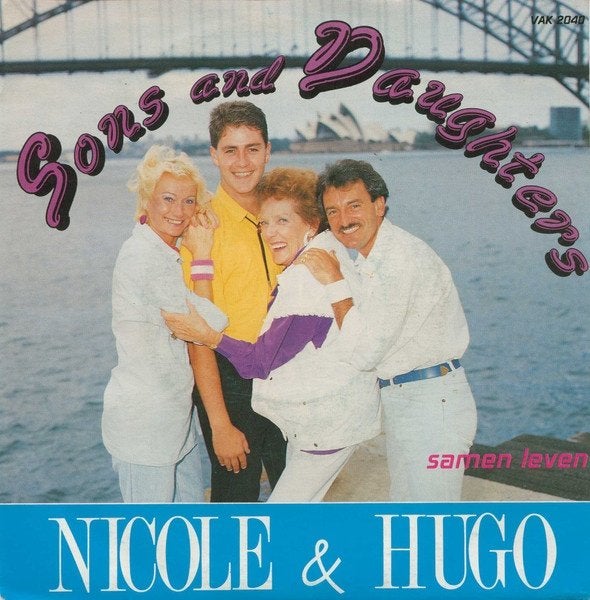 vinylsingle nicole & hugo--sons and daughters---, CD & DVD, Enlèvement ou Envoi, Utilisé, 7 inch, Pop