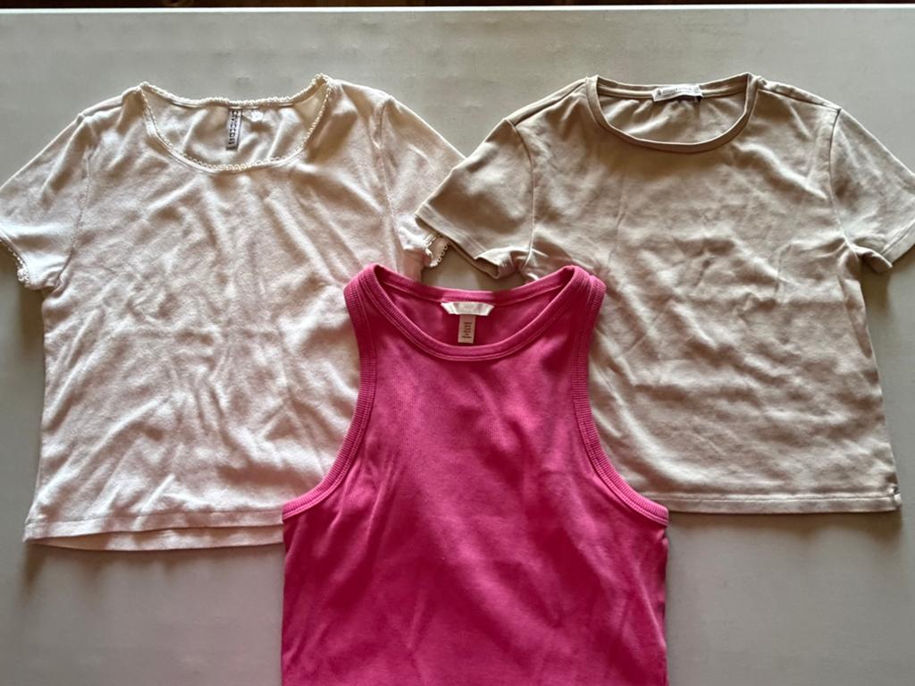 3 chemises d'été pour jeunes (taille moyenne), Enlèvement, Comme neuf, Taille 38/40 (M)
