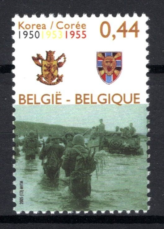 3395 MNH** 2005 - Belges en Corée, Envoi, Non oblitéré, Neuf