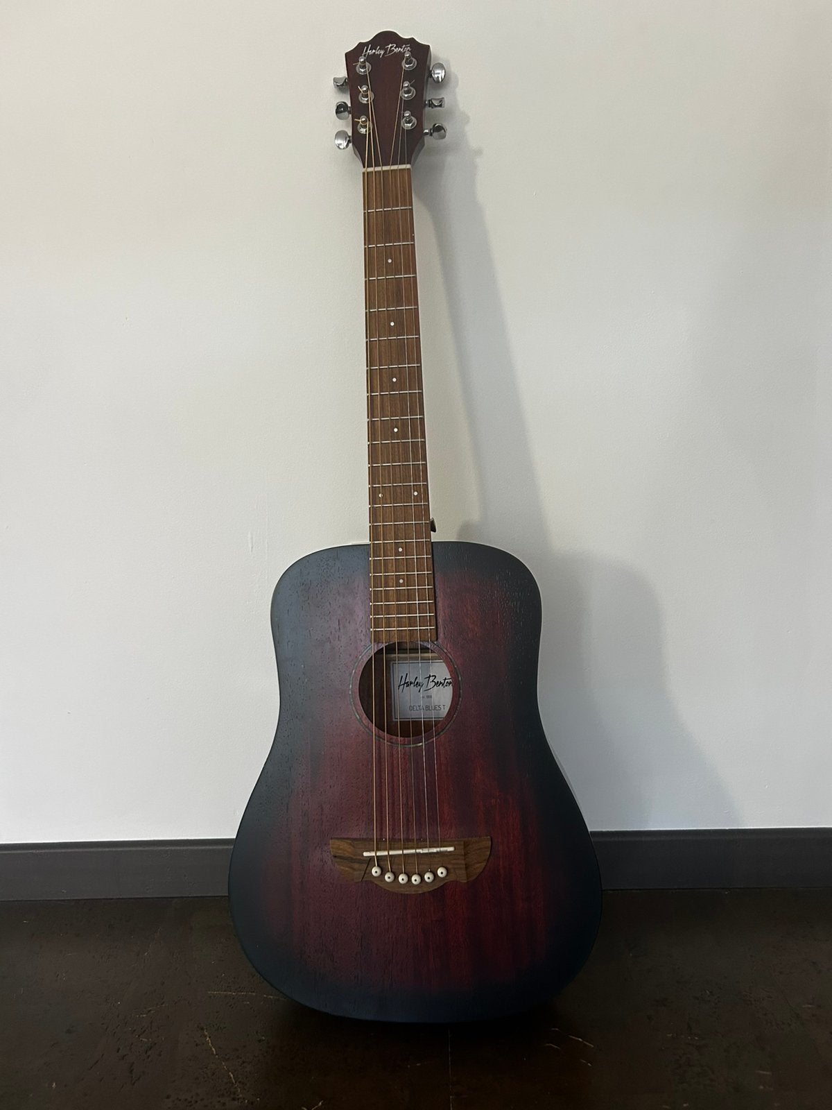 Guitare acoustique Harley Benton Delta Blues T, Musique & Instruments, Enlèvement, Comme neuf