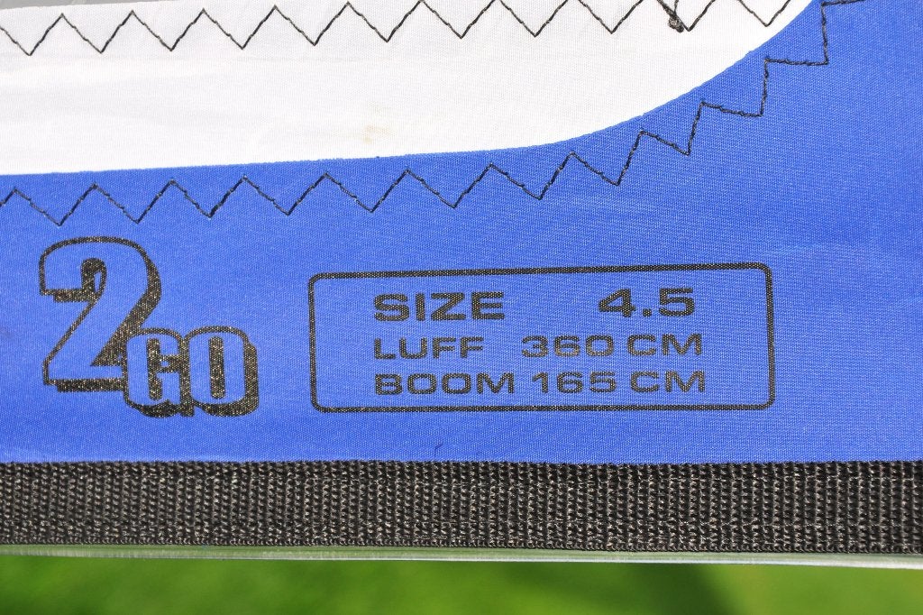 4.5m2 Junior 2Go set (zeil, mast, giek), Ophalen, Gebruikt, STX, 3.5 tot 5 m²