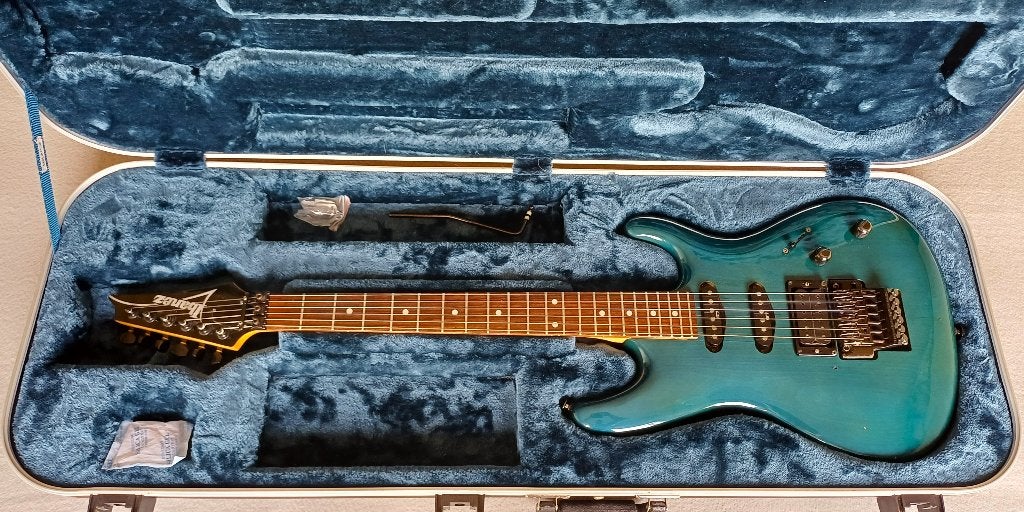 Ibanez Japan Fujigen 440R vintage 1988 Floyd Rose, Enlèvement ou Envoi, Comme neuf, Solid body, Ibanez