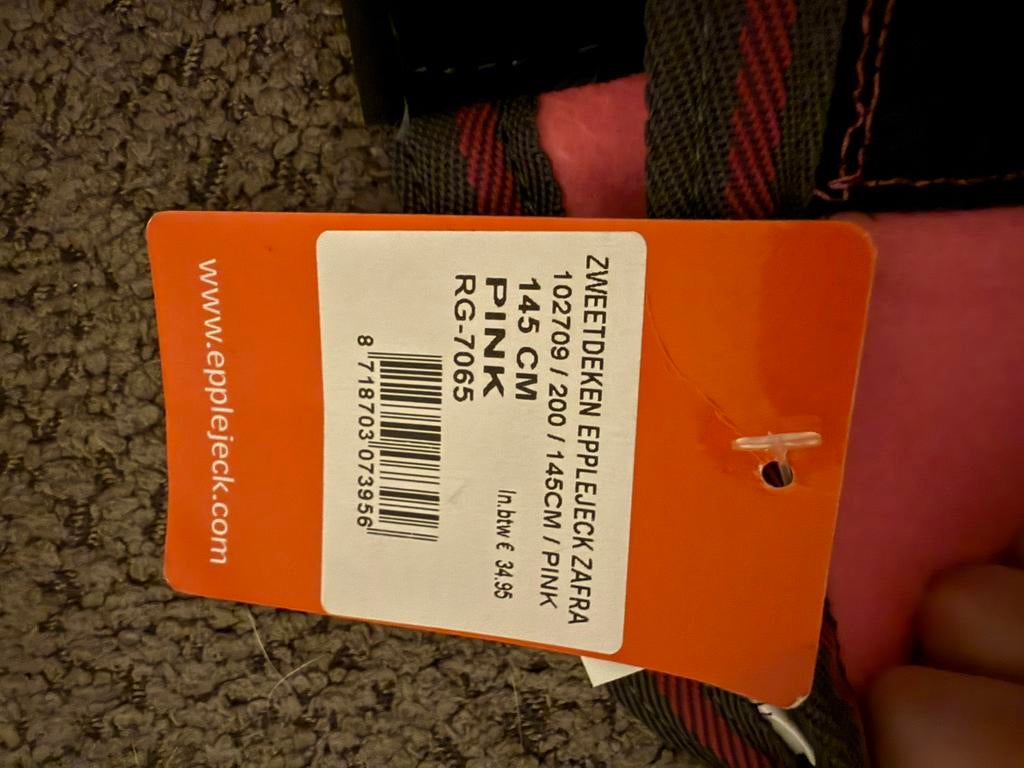 fleece deken epplejeck, Ophalen, Nieuw