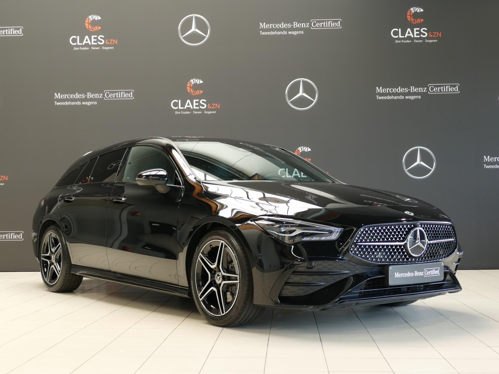 Mercedes-Benz CLA-klasse Shooting Brake 200 AMG Line - DOS 8, Autos, Mercedes-Benz, Achat, Euro 6, Entreprise, Noir