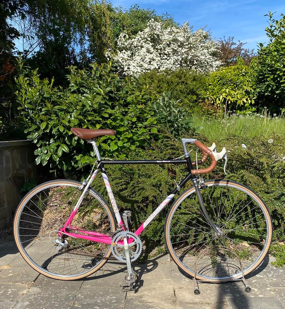 Minerva koersfiets retro, Ophalen
