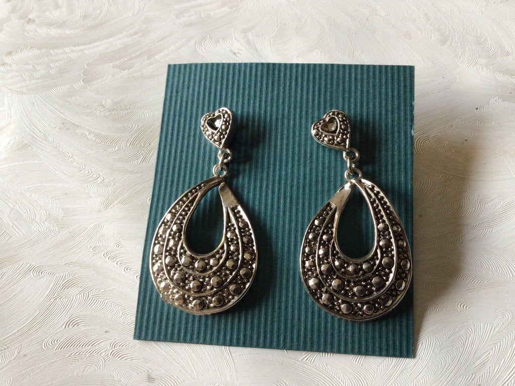 Boucles d'oreilles vintage 1950-1960, Enlèvement ou Envoi