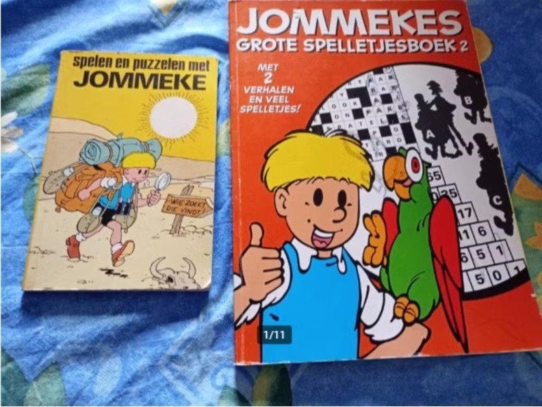 33 strips , oa. Suske en Wiske, jommeke, enz 1€/stuk 25€/lot, Boeken, Ophalen of Verzenden, Gelezen