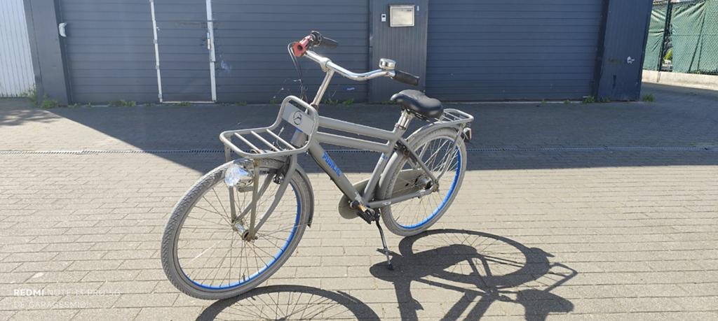 Stadsfiets met Voetrem en Bagagerek - Goed onderhouden!, Fietsen en Brommers, Ophalen, Terugtraprem, Puur NL, Jaren '60 of nieuwer