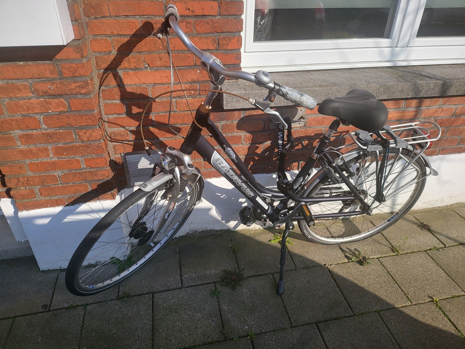 Damesfiets, Ophalen