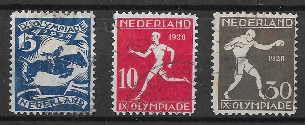 Postzegels Nederland -  Olympische spelen 1928, Postzegels en Munten, Verzenden