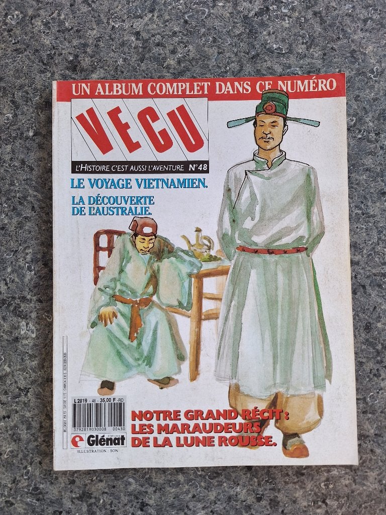 Trillo Risso Rodolphe Glenat - Vecu 48 (1991), Livres, Une BD, Enlèvement ou Envoi, Utilisé