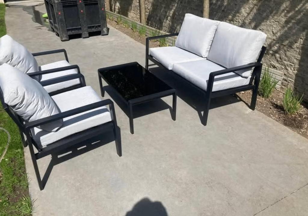 loungeset tuinset alu, Ophalen, Loungeset