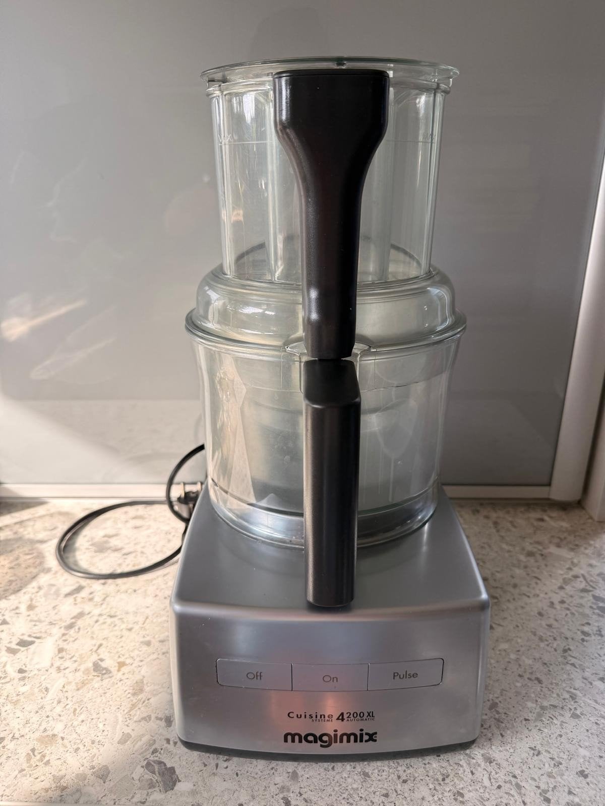 Magimix 4200 xl + accessoires, Enlèvement ou Envoi, Utilisé, Résiste au lave-vaisselle