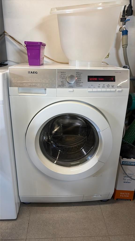 Wasmachine AEG Protex 7 liter, Elektronische apparatuur, Ophalen, 1200 tot 1600 toeren, Gebruikt, 8 tot 10 kg