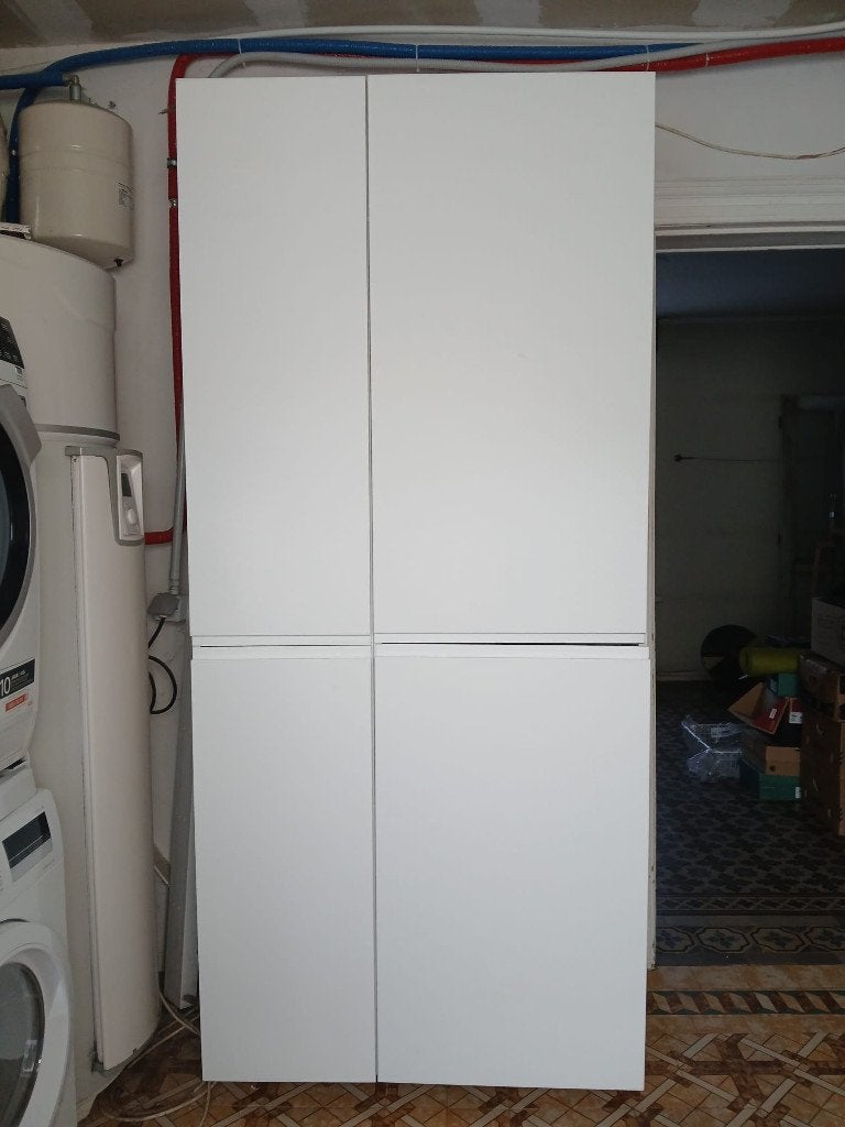 4 x Armoires de rangement pour buanderie, Moins de 150 cm, Comme neuf, Enlèvement, 200 cm ou plus
