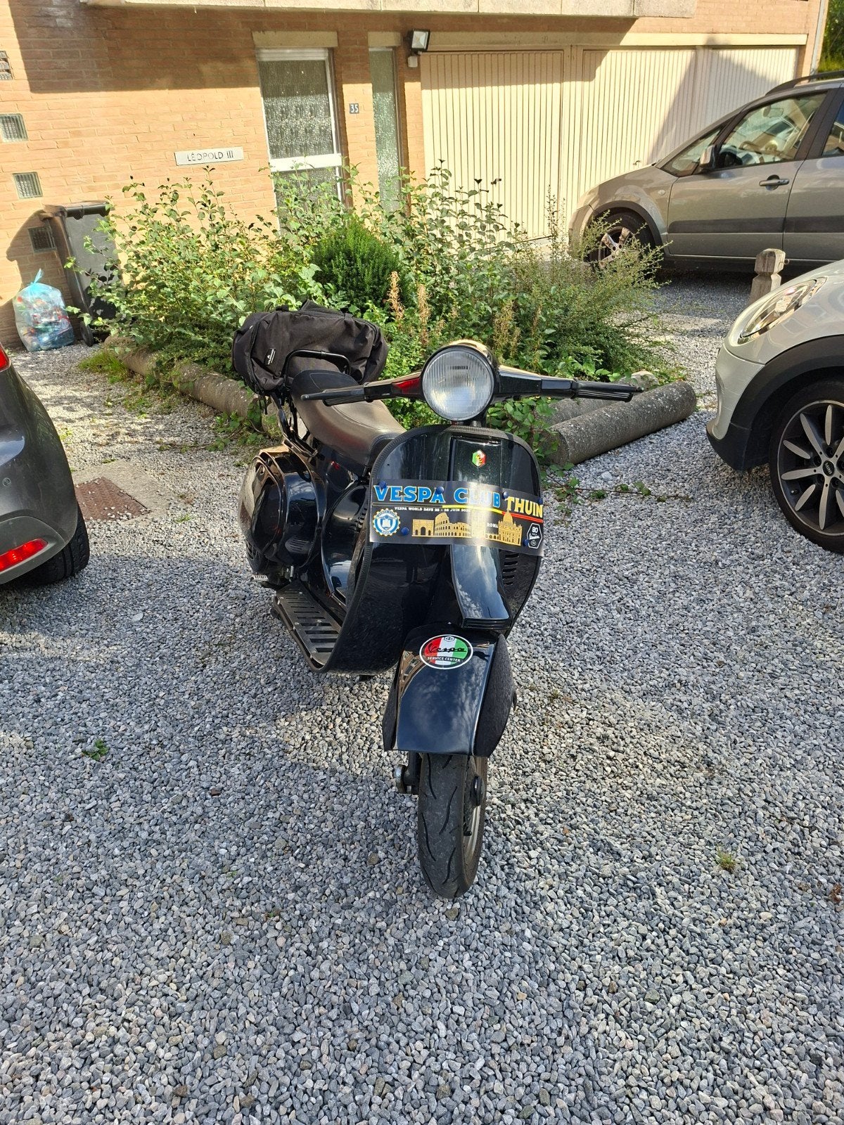 Vespa 50 PK XL 75cc polini, Enlèvement