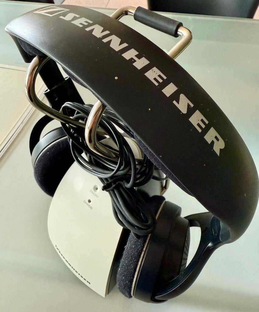 Sennheiser HDR120II avec station de charge TR120, Sans fil, Sennheiser, Enlèvement, Noir