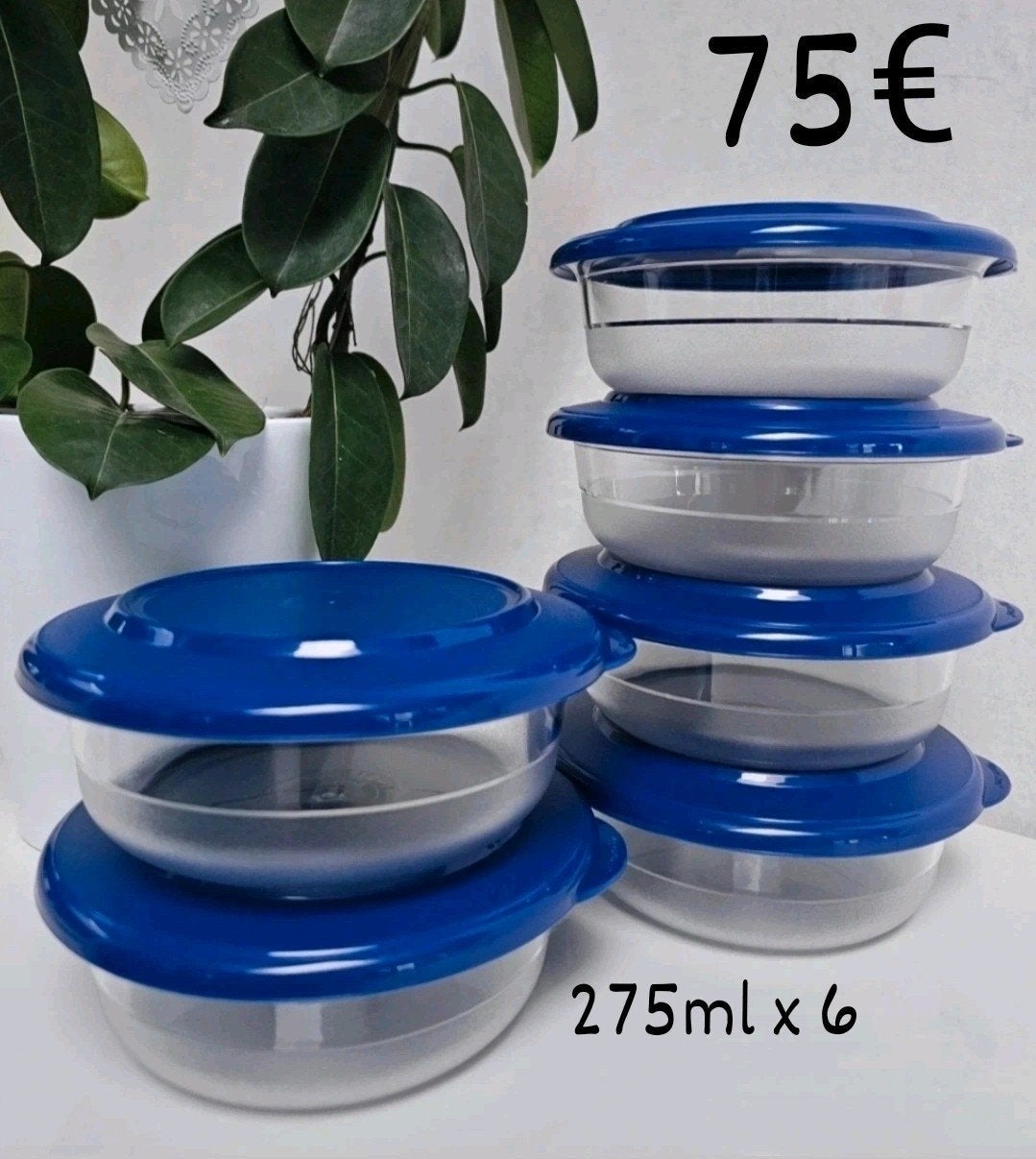 Tupperware 6 serveerkommen, Ophalen of Verzenden, Nieuw
